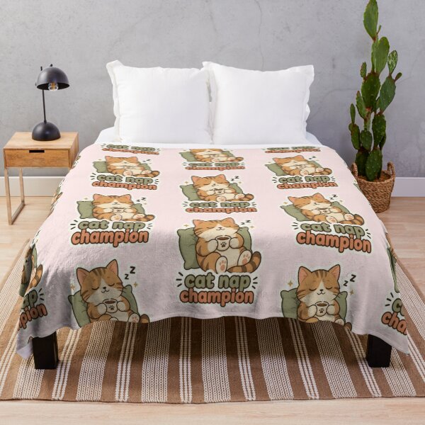Item preview, Cat Nap Champion Cozy Sleeping Kitten designed and sold by creativerooney.