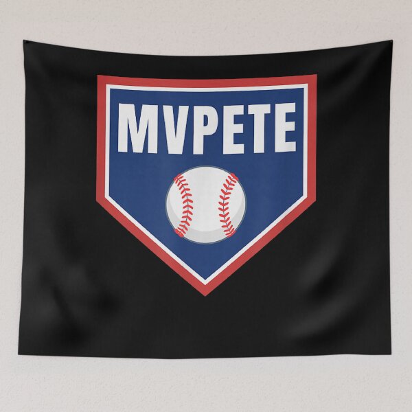 Item preview, MVP Pete Baseball Home Plate Sports Fan Graphic designed and sold by slmfams.