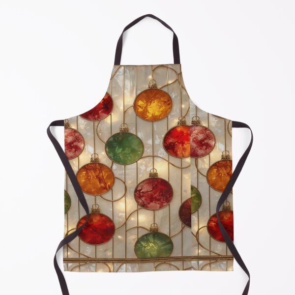 Item preview, Stained Glass Christmas Ornaments Grid designed and sold by BriSher.