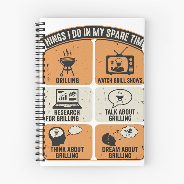 Item preview, Things I Do In My Spare Time Grilling Pitmaster Barbecue Fan designed and sold by SofiBlair.