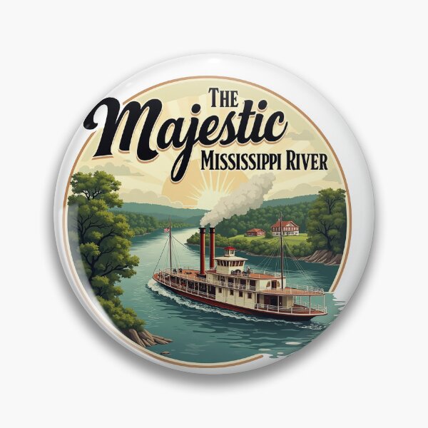 Item preview, The Majestic Mississippi River Steamboat designed and sold by JanChryzostom.