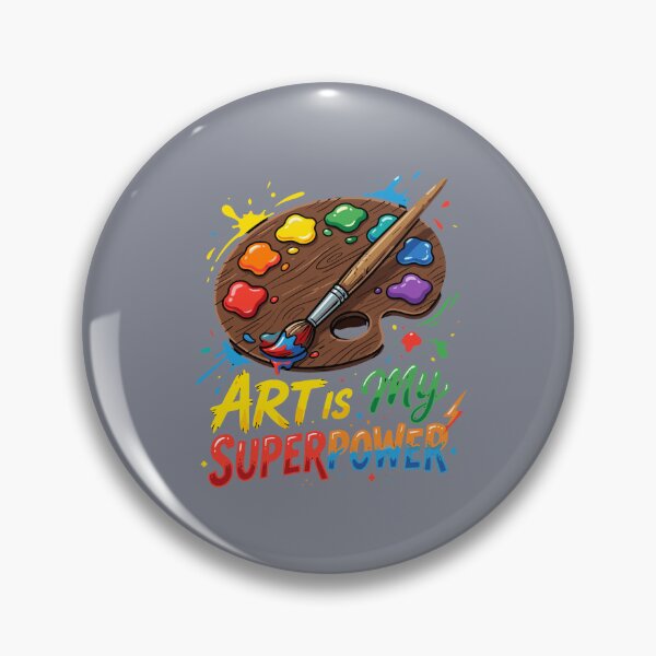 Artikelvorschau, Kunst ist meine Superkraft. Künstlerin, Malerin, Kreativität, Hobby. entworfen und verkauft von SofiBlair.