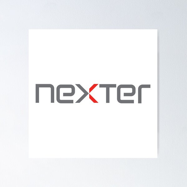Item preview, Nexter Logo Icon Gray Red designed and sold by Romain V  Beaupré.