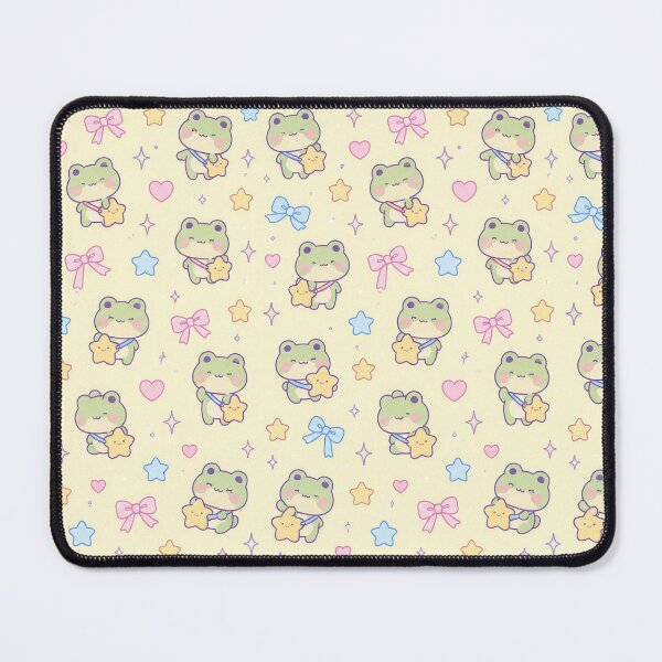 Item preview, Kawaii Frog Star Bag Pastel Pattern designed and sold by Soft Berry Studio.