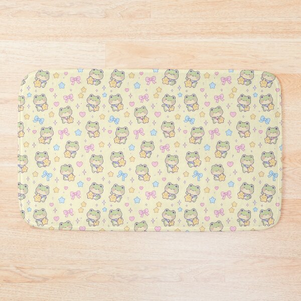 Item preview, Kawaii Frog Star Bag Pastel Pattern designed and sold by Soft Berry Studio.