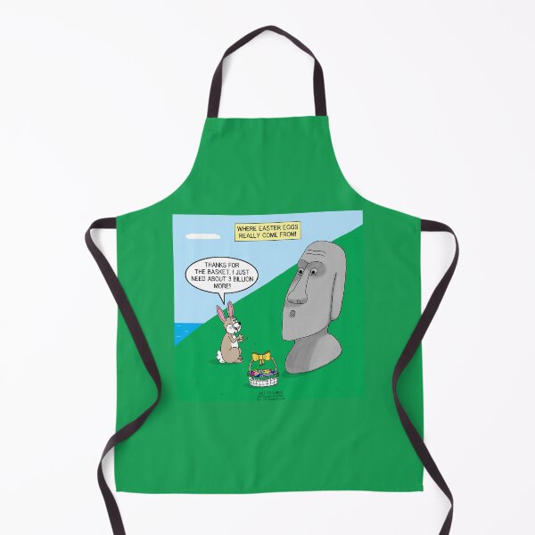 Item preview, Easter Island Eggs! designed and sold by Out to Lunch Cartoons and More.