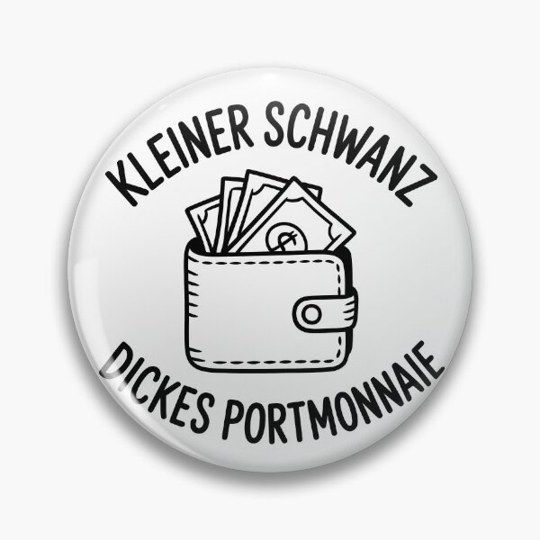 Artikelvorschau, Kleiner Schwanz, dickes Portmonnaie – Frecher Spruch mit Geldbörse entworfen und verkauft von LoFizzy.