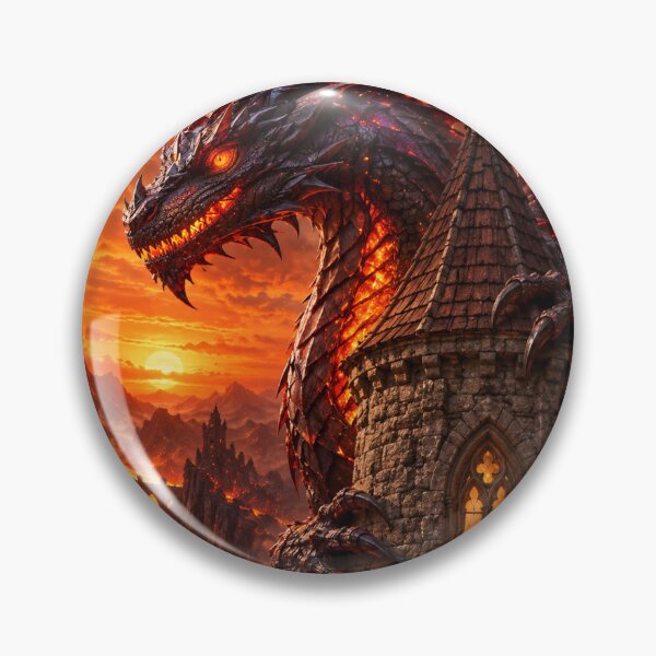 Item preview, Cabot Fire Dragon designed and sold by Cabot Kent  Hermetic Temple.