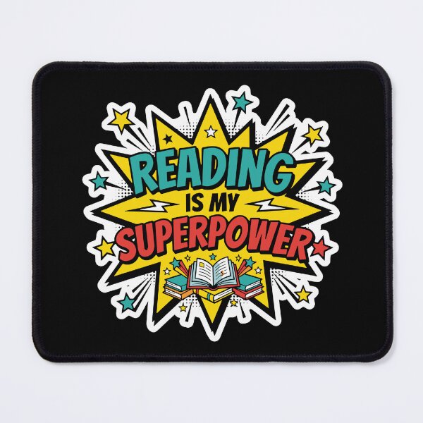 Item preview, Reading Is My Superpower Book Lover Reader Librarian Teacher designed and sold by SofiBlair.