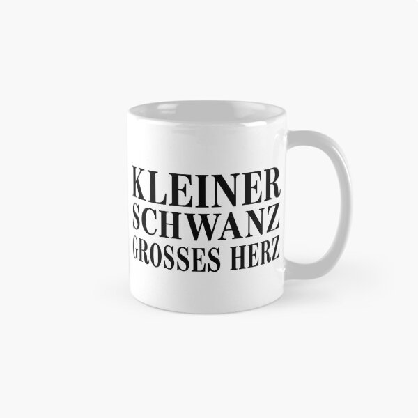 Artikelvorschau, Kleiner Schwanz, großes Herz – Frecher Spruch mit Selbstironie entworfen und verkauft von LoFizzy.