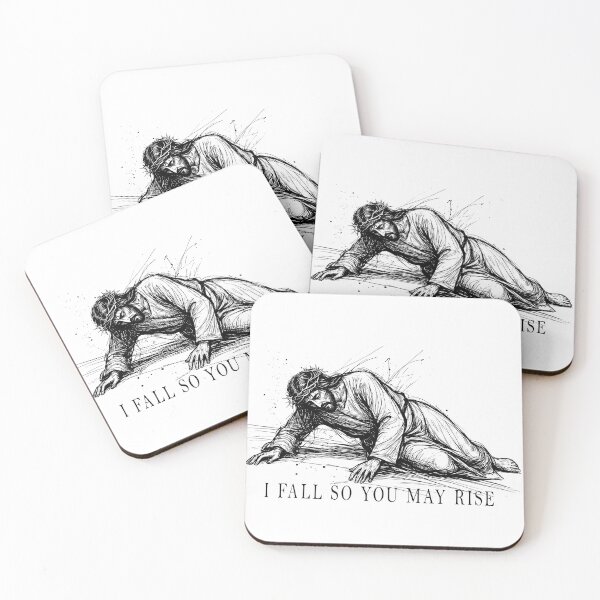 Item preview, Christ's Second Fall – Rise Again designed and sold by JanChryzostom.
