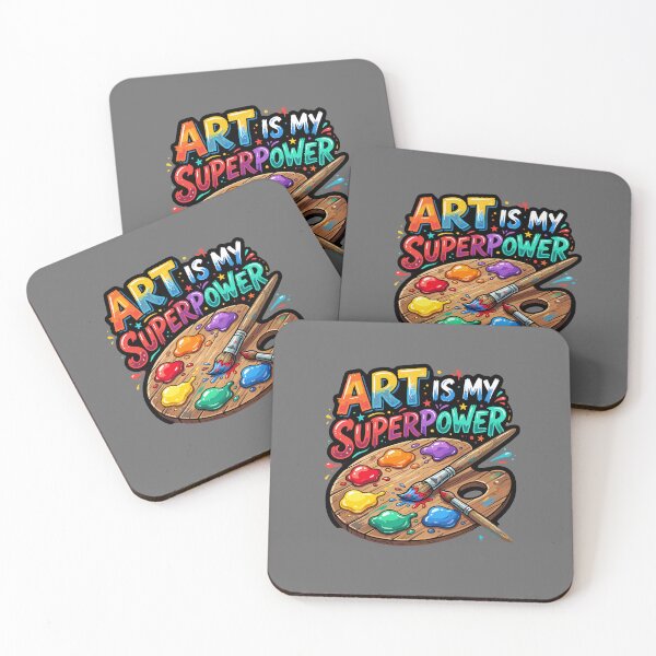 Item preview, Art Is My Superpower Artist Painting Creative Hobby Art Lover designed and sold by SofiBlair.