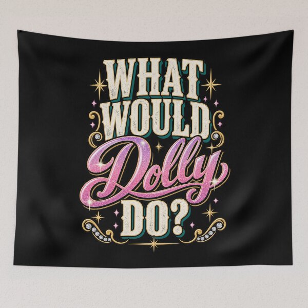 Item preview, Bold What Would Dolly Do designed and sold by choudane.
