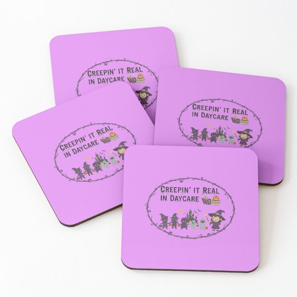 Item preview, Creepin It Real Daycare Teacher Spooky Frame Graphic designed and sold by Exquisite Design Studio „Paculówka”.
