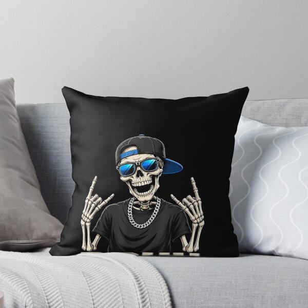 Item preview, Bruh Cool Skeleton With Sunglasses and Chain Funny Streetwear designed and sold by slmfams.