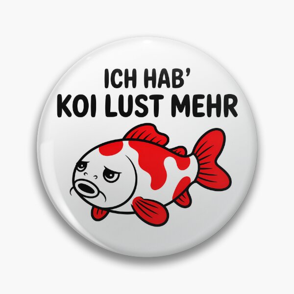 Item preview, Ich hab' koi Lust mehr – Lustiges Koi Wortspiel für Morgenmuffel designed and sold by LoFizzy.