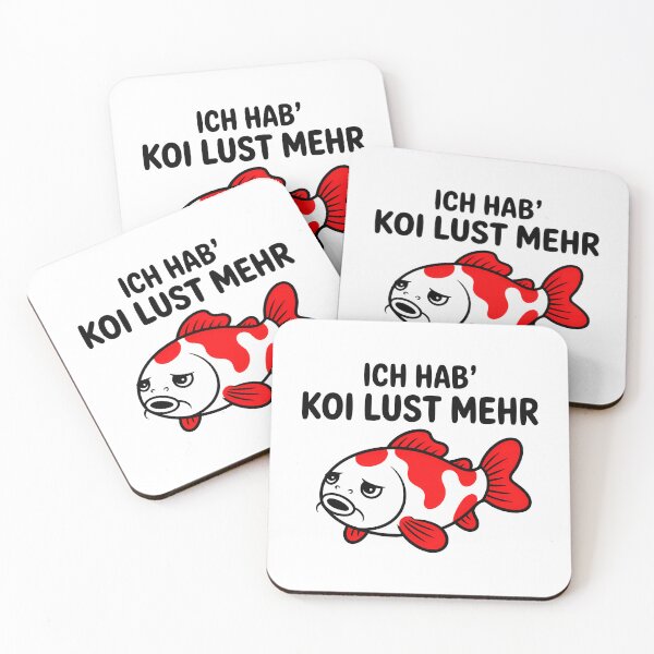 Item preview, Ich hab' koi Lust mehr – Lustiges Koi Wortspiel für Morgenmuffel designed and sold by LoFizzy.