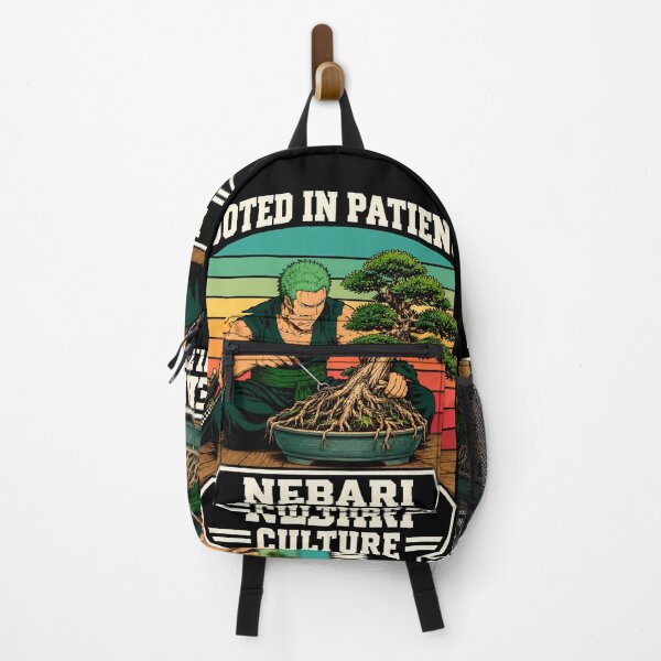 Item preview, Retro Manga Bonsai Tree Prune Your Negativity Japanese Gardening Graphic designed and sold by lamiarte.