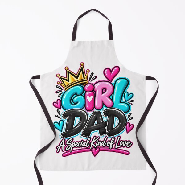 Item preview, Girl Dad A Special Kind of Love Typography-White Background  designed and sold by Trendi61.