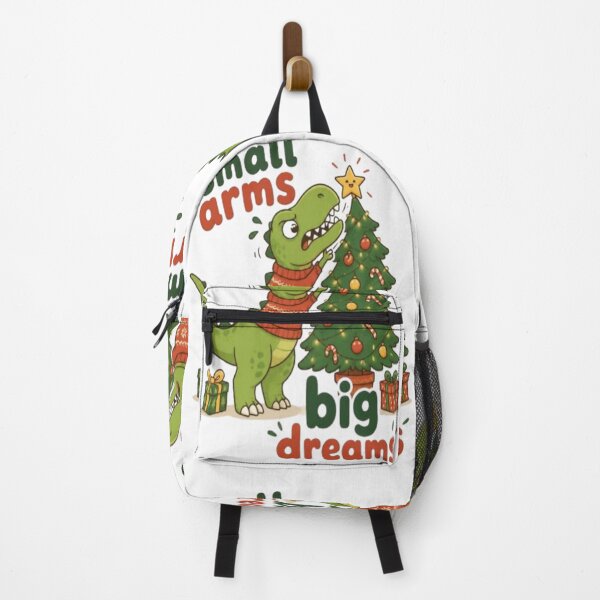 Item preview, Small Arms Big Dreams Christmas T-Rex designed and sold by creativerooney.