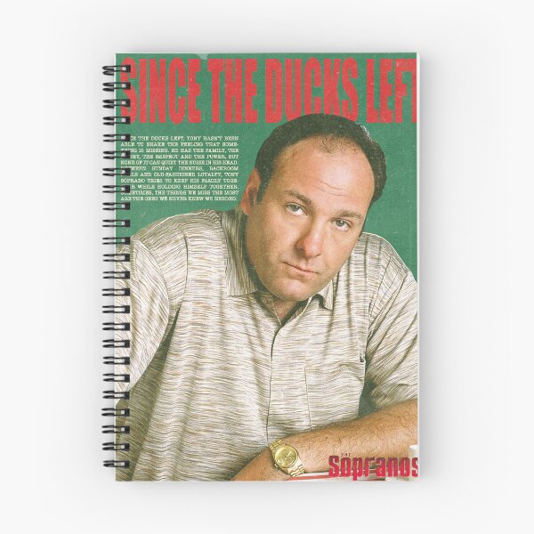 Item preview, Since The Ducks Left - Tony Soprano Poster designed and sold by diarioblaugrana.