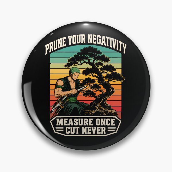 Item preview, Retro Manga Bonsai Tree Prune Your Negativity Japanese Gardening Graphic designed and sold by lamiarte.