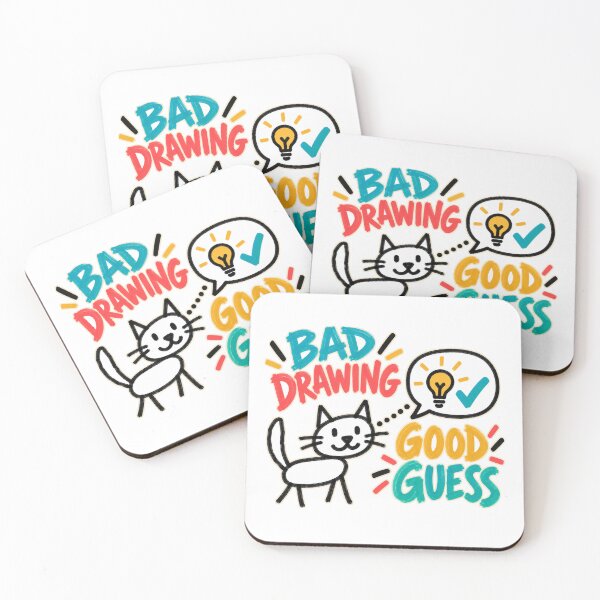 Item preview, Bad Drawing Good Guess Party Game designed and sold by aihrgdesign.