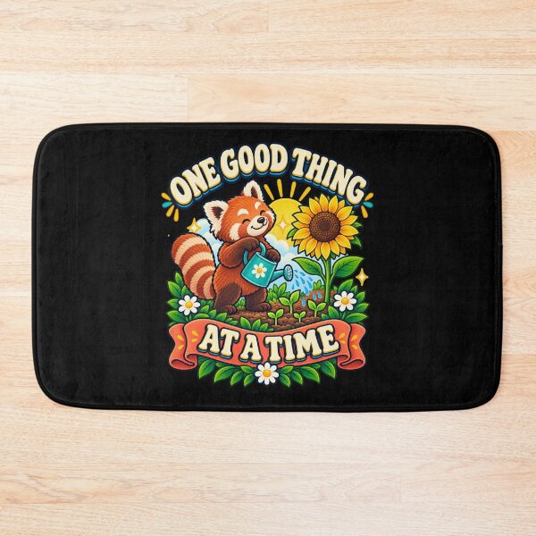 Item preview, One Good Thing at a Time - Red Panda designed and sold by Good Mood Foundry.