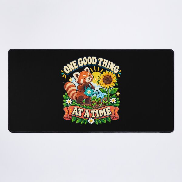 Item preview, One Good Thing at a Time - Red Panda designed and sold by Good Mood Foundry.