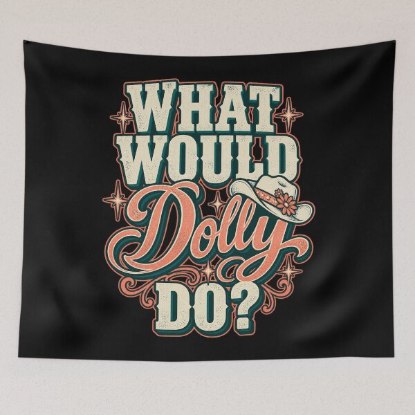 Item preview, Bold What Would Dolly Do designed and sold by choudane.
