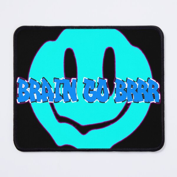 Item preview, "BRAIN GO BRRR" Glow designed and sold by ShopCNTS.