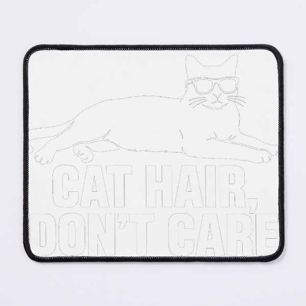 Item preview, Cat Hair Don't Care Funny Cat Lover Shirt designed and sold by True North Thread.