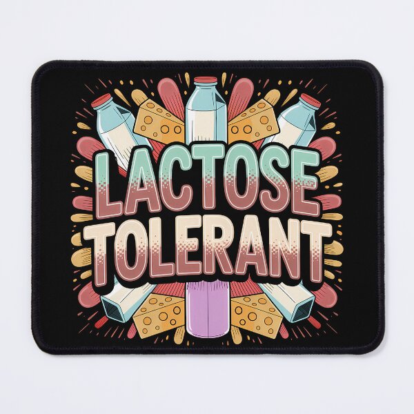 Item preview, Lactose Tolerant – Funny Cheese and Milk Lover Design designed and sold by LoFizzy.