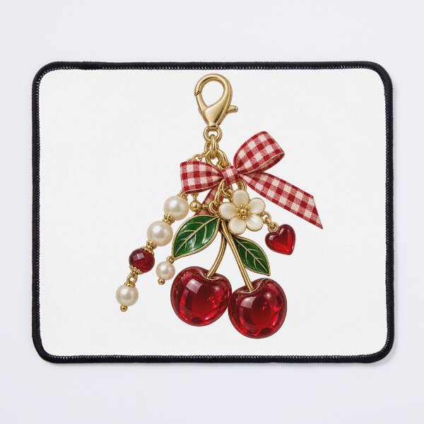 Item preview, Colorful Fruit Bag Charm Collection – Kitsch Maximalist Accessory Art designed and sold by Georain.