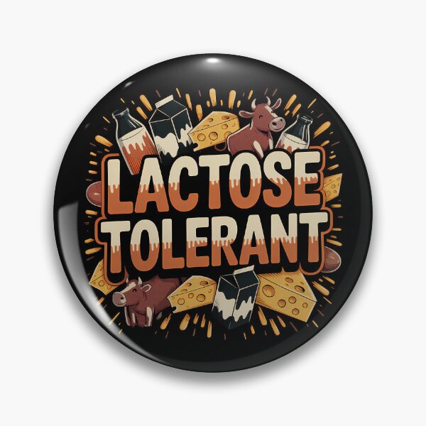 Item preview, Lactose Tolerant – Funny Cheese and Milk Lover Design designed and sold by LoFizzy.
