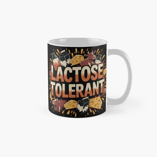 Item preview, Lactose Tolerant – Funny Cheese and Milk Lover Design designed and sold by LoFizzy.