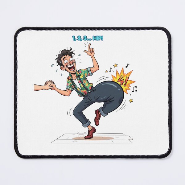 Item preview, 1 2 3 HIP Funny Latin Dance Salsa Bachata Pun designed and sold by SmartPuns.