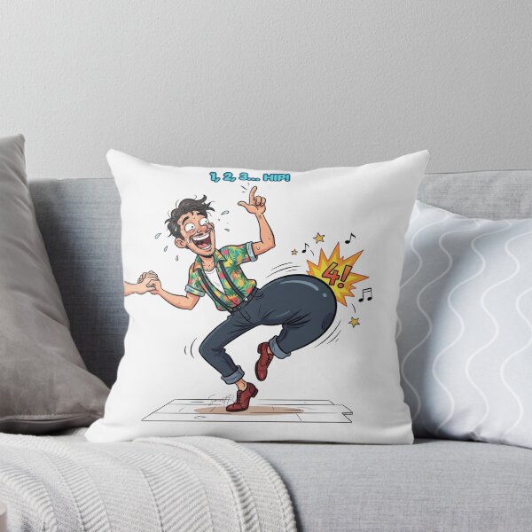 Item preview, 1 2 3 HIP Funny Latin Dance Salsa Bachata Pun designed and sold by SmartPuns.