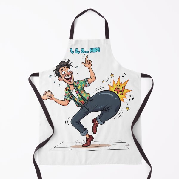 Item preview, 1 2 3 HIP Funny Latin Dance Salsa Bachata Pun designed and sold by SmartPuns.