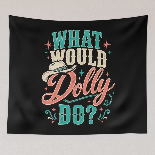 Item preview, Bold What Would Dolly Do designed and sold by choudane.