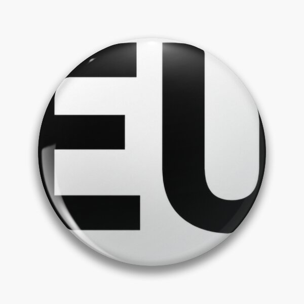 Item preview, EU — European Union — Oval Country Code Sticker designed and sold by The Digital Compass.