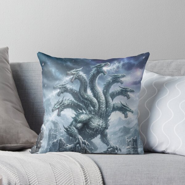 Item preview, multi headed ice dragon (no border) designed and sold by Crimsonmerchant.