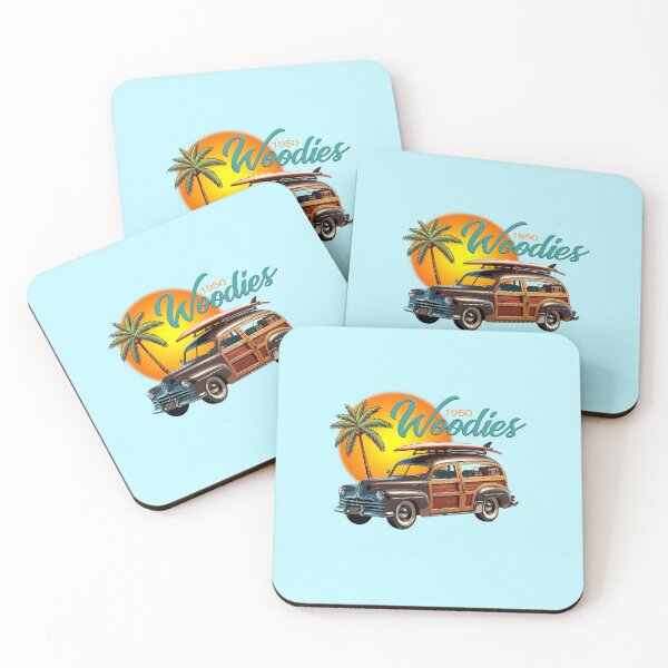 Item preview, VINTAGE 1950 WOODY STATION WAGON, SURFING, CLASSIC CAR designed and sold by classic car craze.