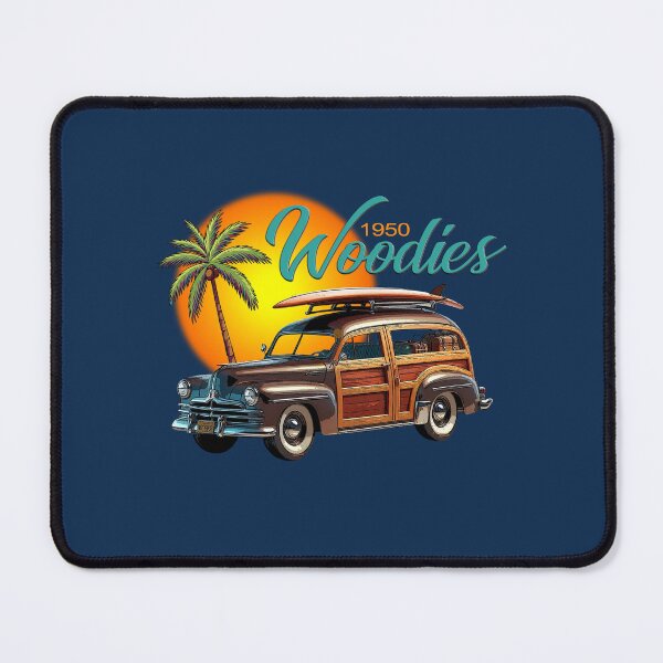 Item preview, VINTAGE 1950 WOODY STATION WAGON, SURFING, CLASSIC CAR designed and sold by classic car craze.