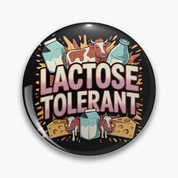 Item preview, Lactose Tolerant – Funny Cheese and Milk Lover Design designed and sold by LoFizzy.