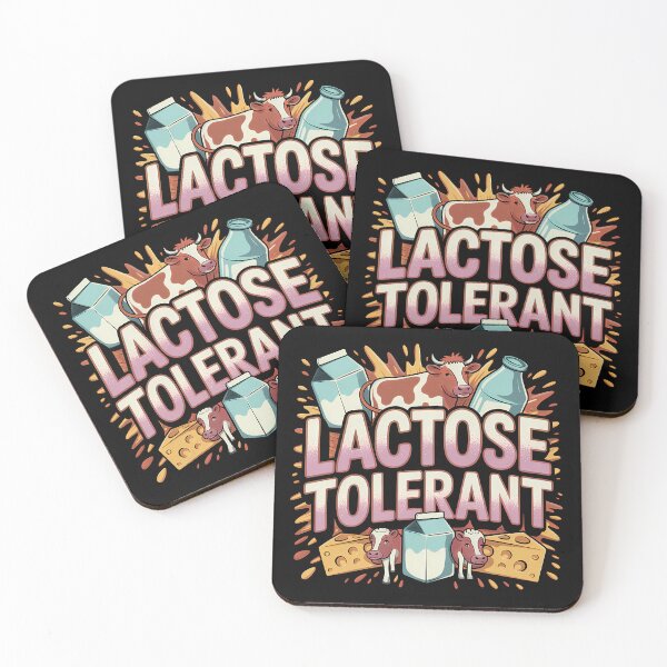Item preview, Lactose Tolerant – Funny Cheese and Milk Lover Design designed and sold by LoFizzy.
