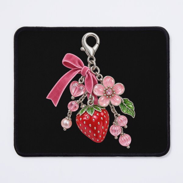 Item preview, Colorful Fruit Bag Charm Collection – Kitsch Maximalist Accessory Art designed and sold by Georain.