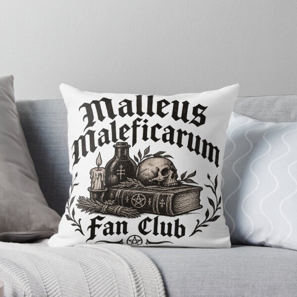 Item preview, Malleus Maleficarum Fan Club Black designed and sold by Medieval Shirts.