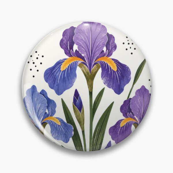 Artikelvorschau, Einfache Irisblüten entworfen und verkauft von scicilysimonee.
