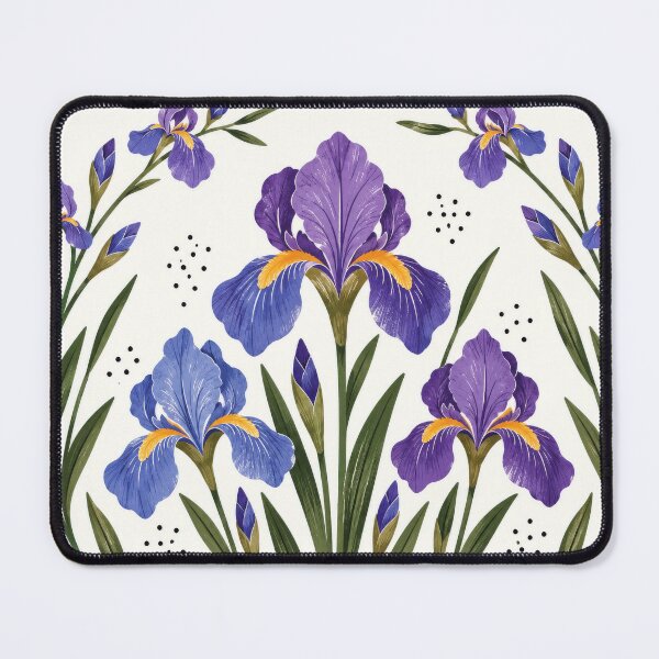 Item preview, Simple Irises Floral designed and sold by scicilysimonee.